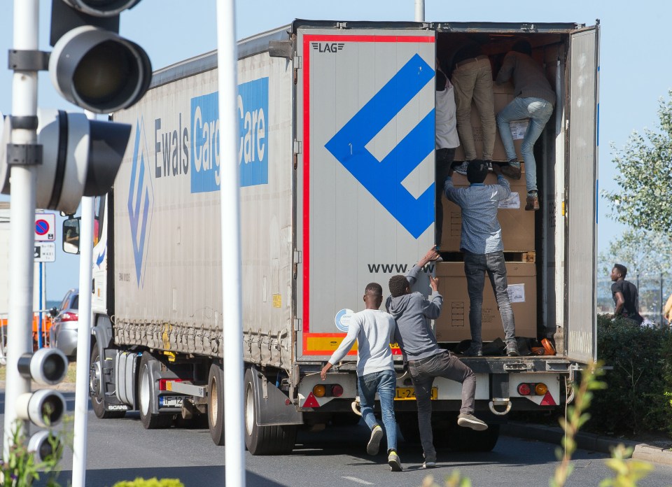 The number of migrants smuggled into the UK on the back of a lorry in the last seven years would nearly fill Old Trafford, according to new stats