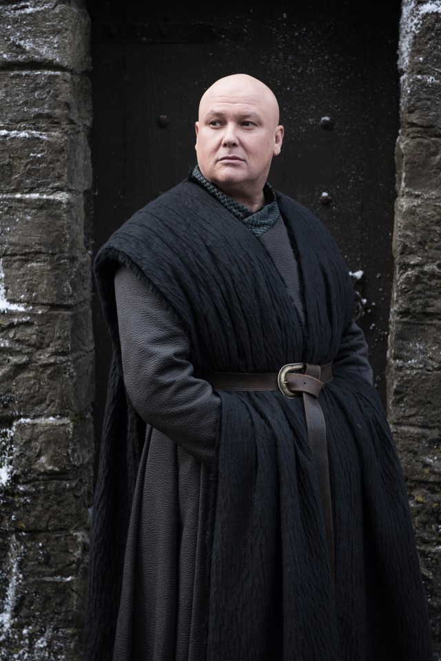 Conleth was bald when he played Varys in the hit HBO series