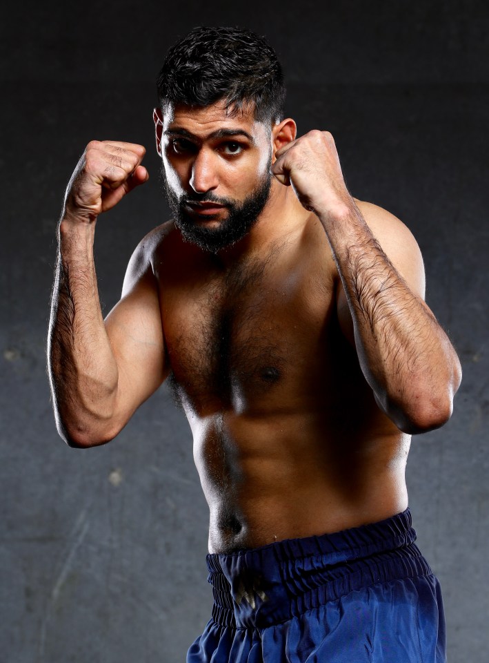 British boxing legend Amir Khan