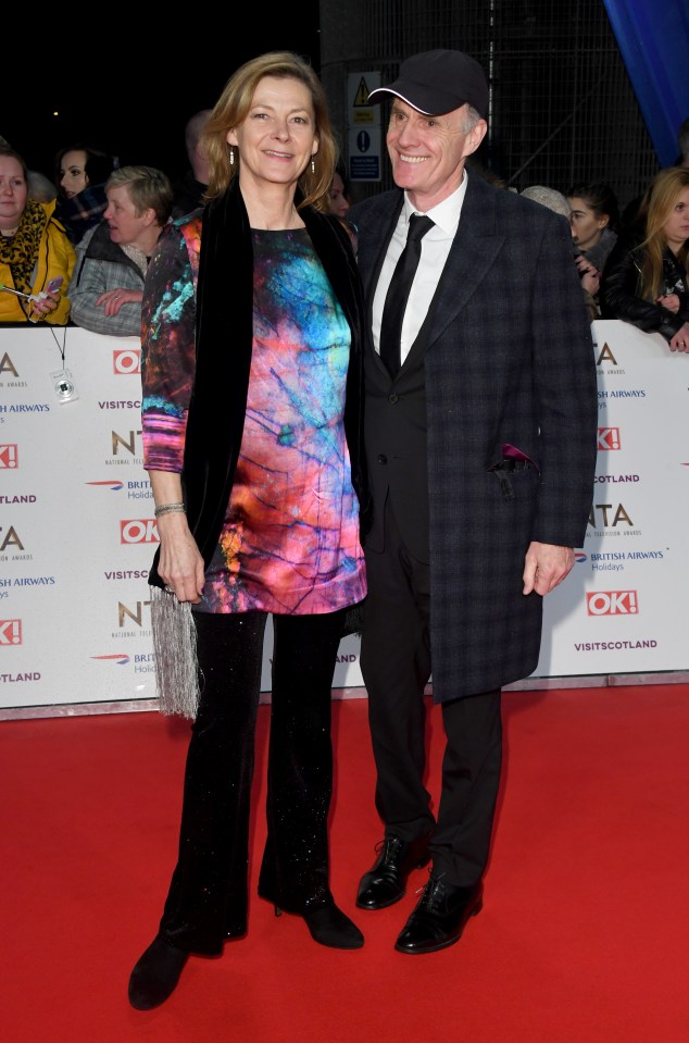 Pippa Haywood attends the National TV awards held at the O2 in 2019