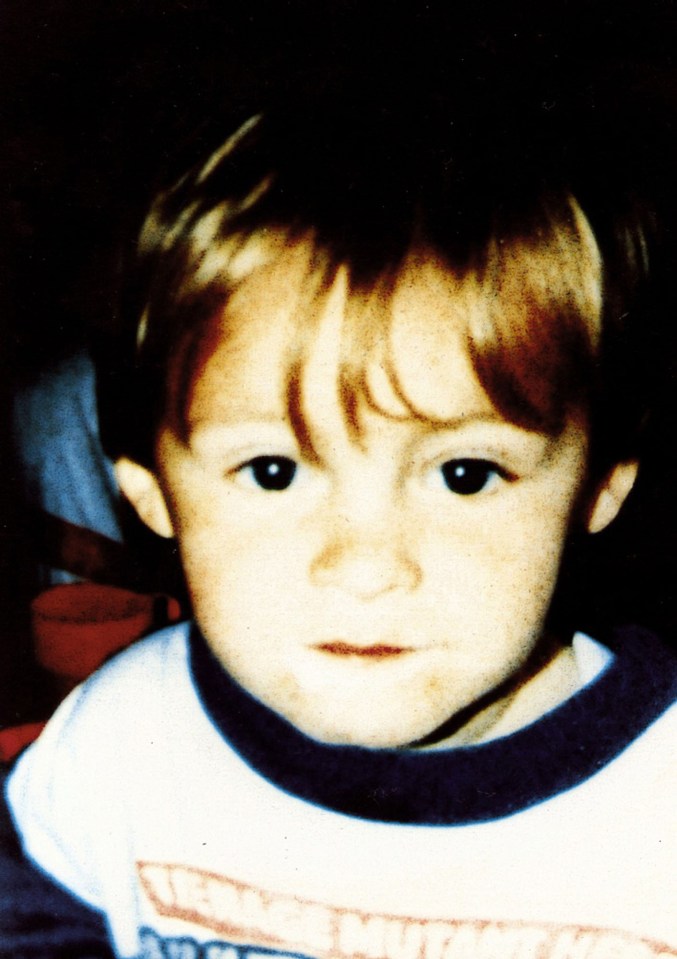 Venables and pal Robert Thompson were ten when they tortured and murdered James (pictured) in Merseyside in 1993