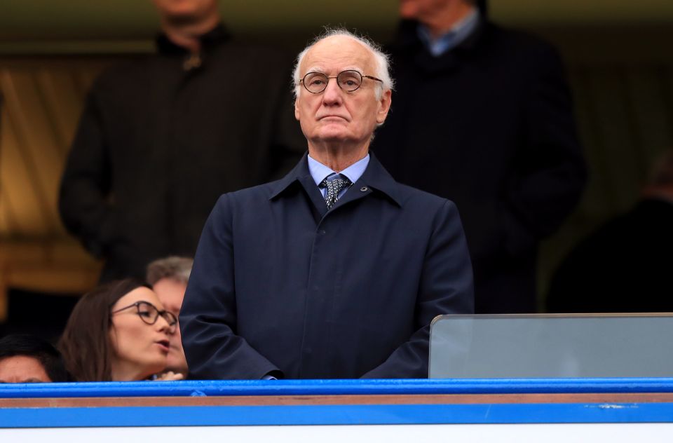 Long-serving chairman Bruce Buck is one of the six Chelsea trustees