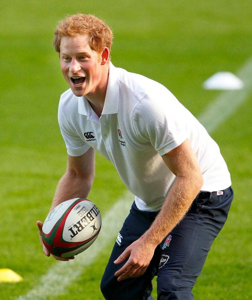 Harry had been patron at Twickenham since 2016