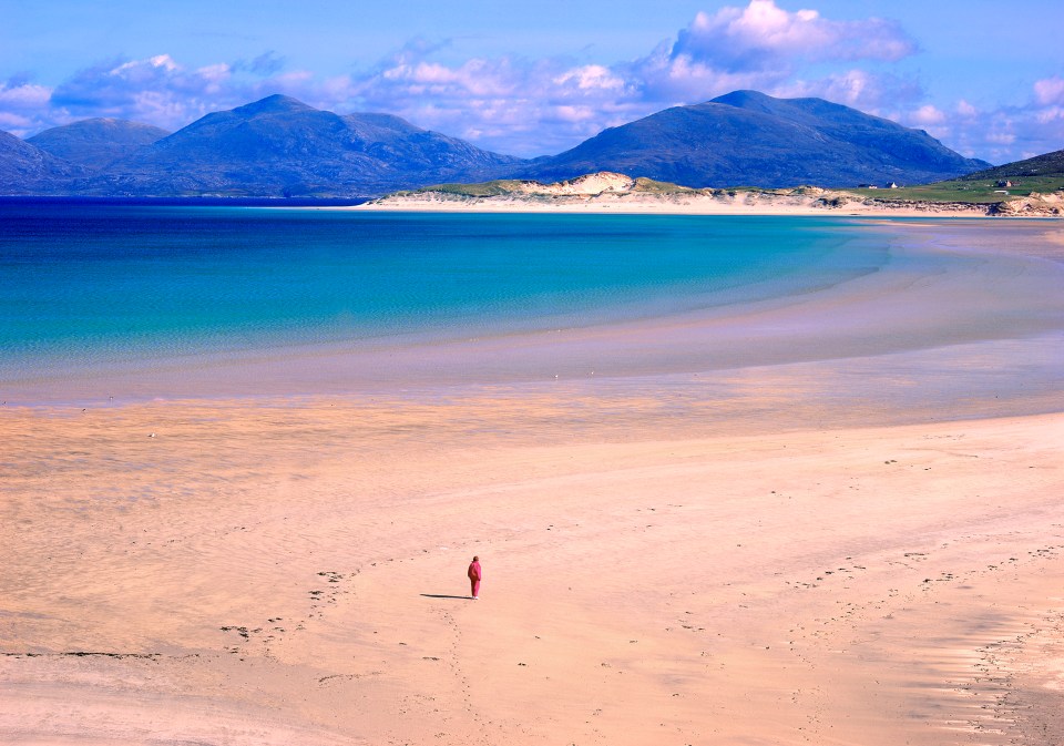 Luskentyre  is the highest UK ranked beach on the list