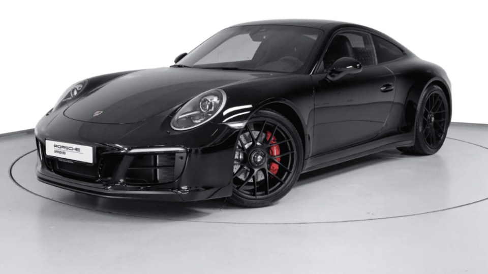 The expensive inventory included 1,100 Porsches