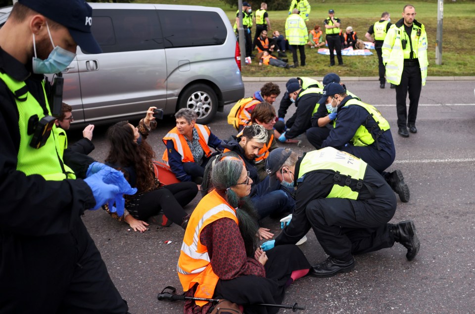 The demos  are aimed at highlighting the developments on oil and gas price rises and the cost-of-living crisis in general