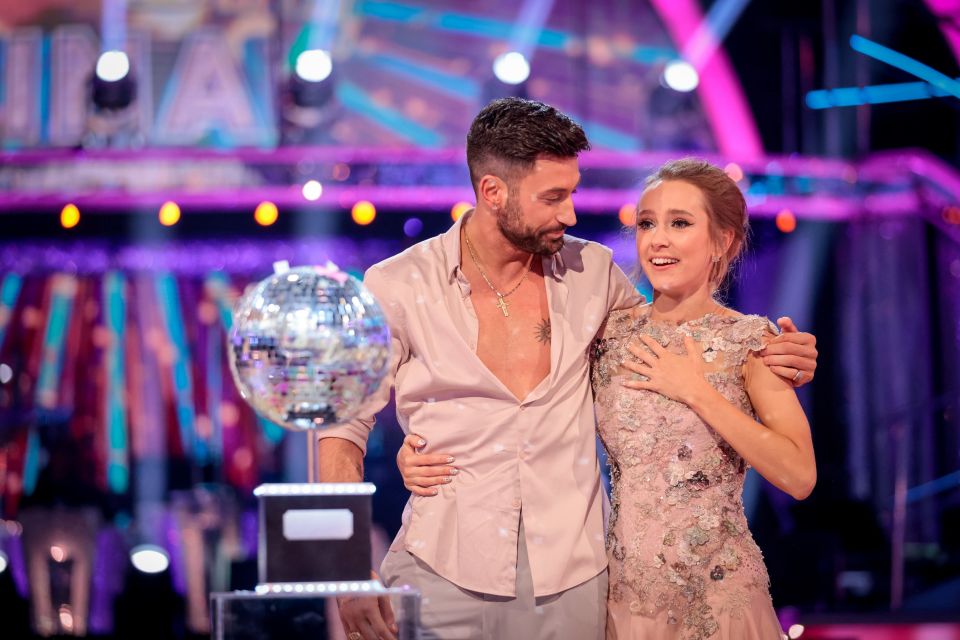 He won Strictly in December with Rose Ayling-Ellis