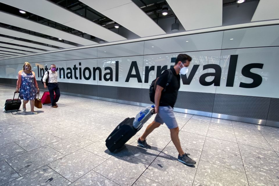 Travel tests have already been scrapped for UK arrivals