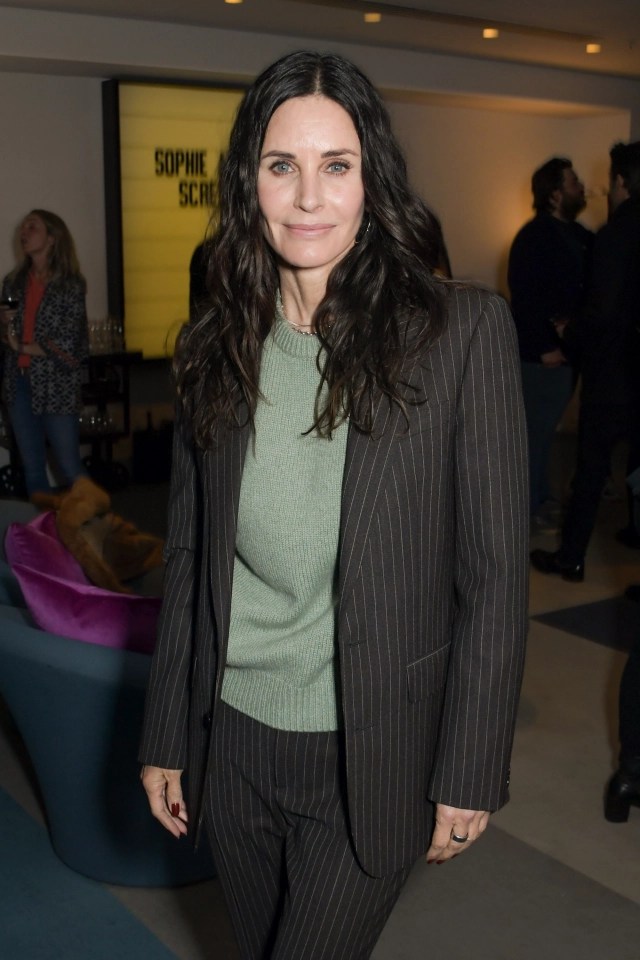 Courteney Cox wants a role in Downton Abbey