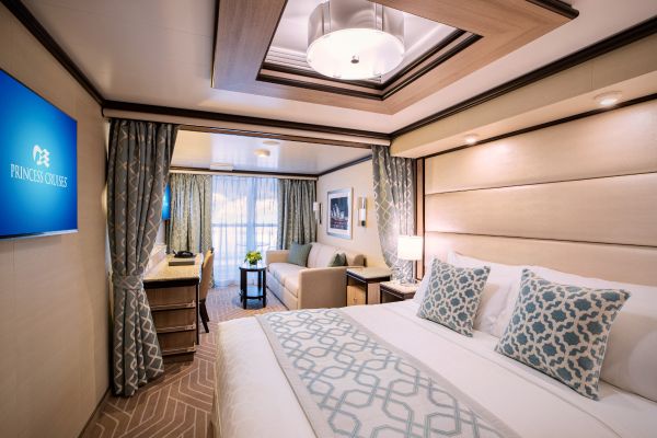 Rooms range from room-only cabins to all-inclusive suites