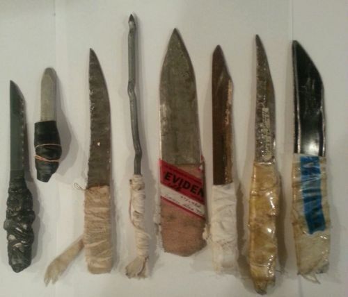 Shanks like these have been found at San Quentin