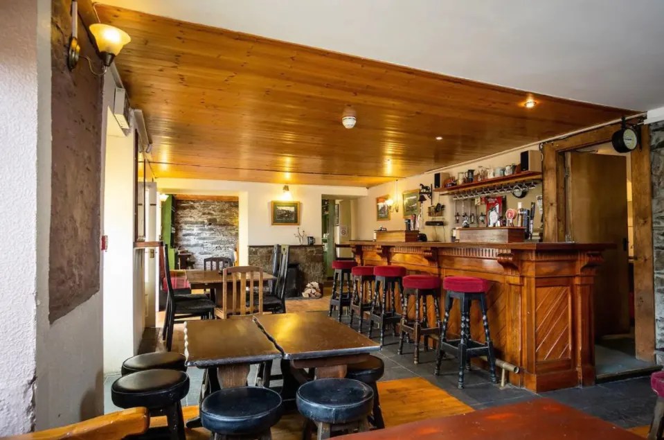 You and your mates could spend the night in a former pub