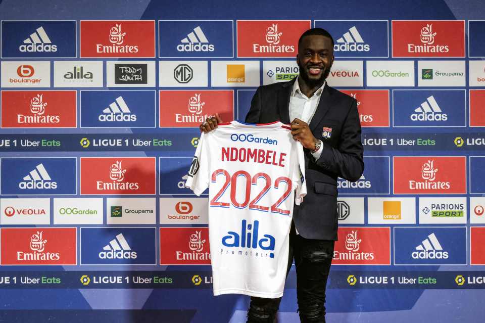 Tanguy Ndombele has joined Lyon until the end of the season