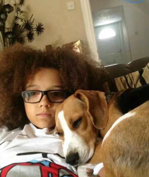 Perri has been left heartbroken following the death of his dog Luna