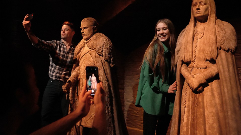 Get your photo with Jon Snow and Sansa Stark (sort of)