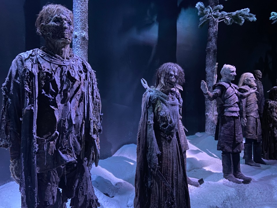 You can also meet the White Walkers at the Game Of Thrones studio tour