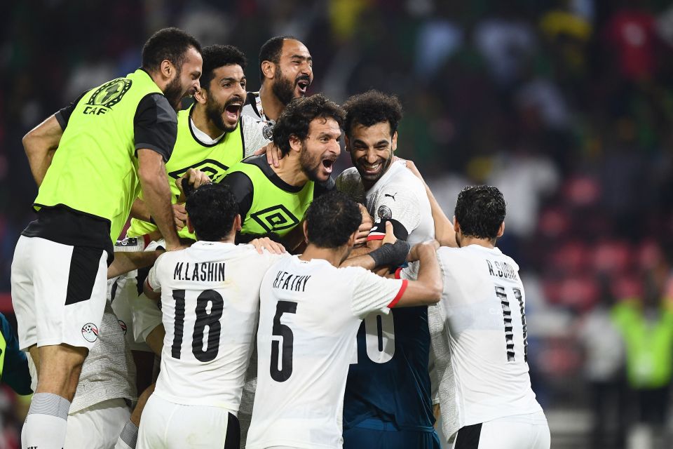 Egypt set up an Afcon final against Senegal after beating Cameroon on penalties