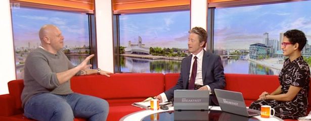 Tom Kerridge called out Naga Munchetty on BBC Breakfast for turning her nose up at his favourite pub grub