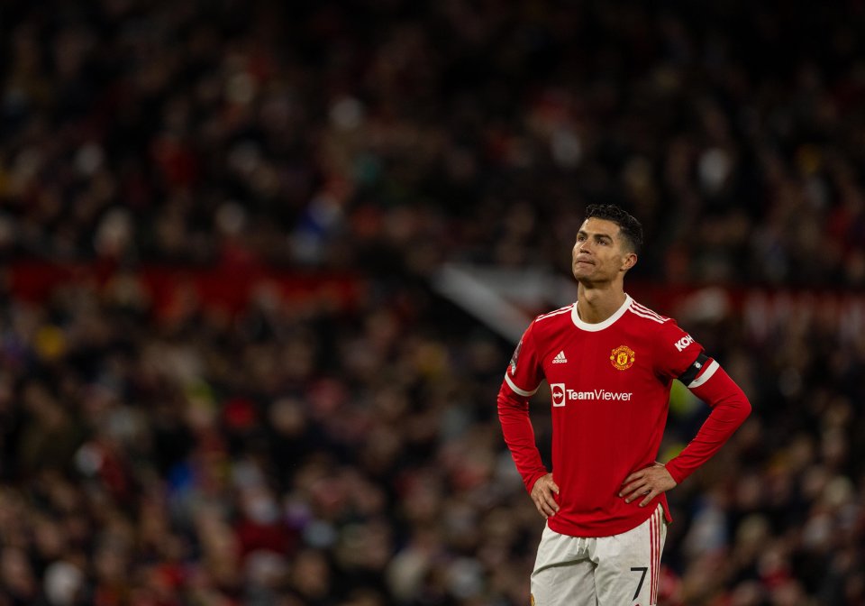 Cristiano Ronaldo suffered a miserable night on his last day as a 36-year-old