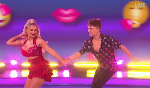 Liberty skated to Little Mix's Shout Out to My Ex on the first episode of Dancing On Ice