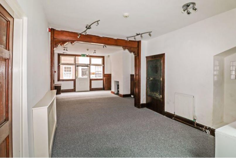 It boasts two reception rooms