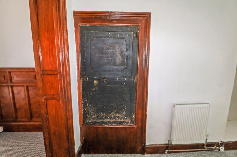 The home has a safe that has remained unopened for many years