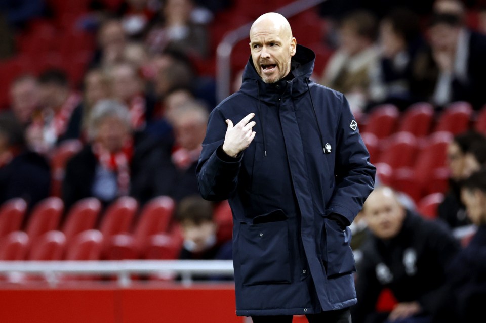 Ralf Rangnick and new chief Richard Arnold want Ajax boss Erik ten Hag to take over as Man Utd manager in the summer