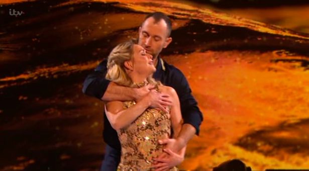 Dancing On Ice's Lukasz Rozycki and Alexandra Schauman paid tribute to Sean Rice on the show tonight