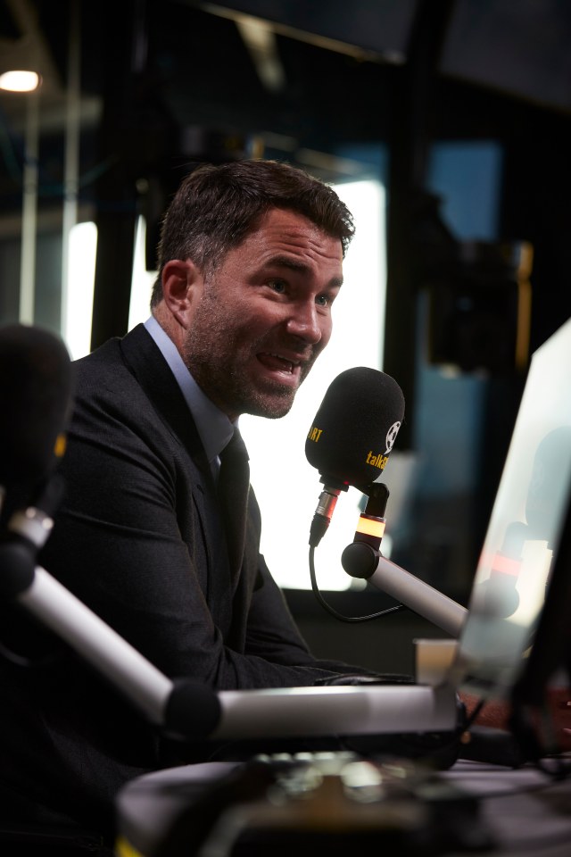 Eddie Hearn has told him to his face that he 'doesn't think' the American can do it