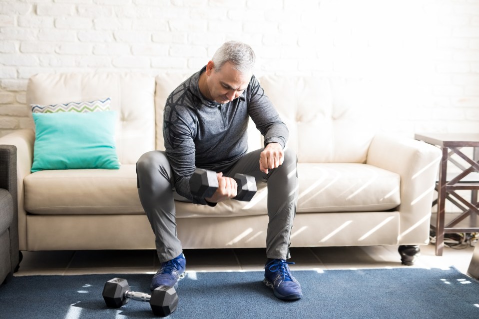 Lifting weights for just three seconds a day is enough to build muscles, a study has found