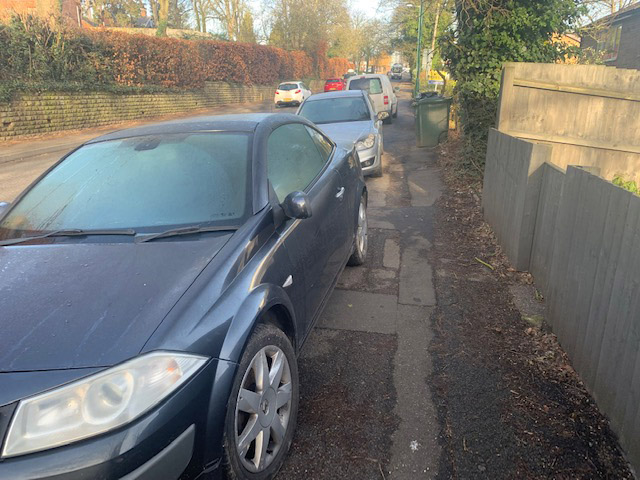 Drivers are set to be fined for parking on the pavement