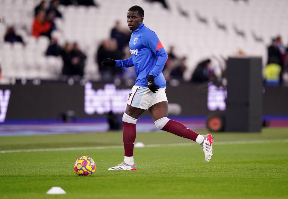 Zouma's name was booed during the warm-up