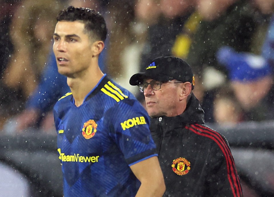 Cristiano Ronaldo's relationship with Ralf Rangnick is reportedly 'totally fractured'