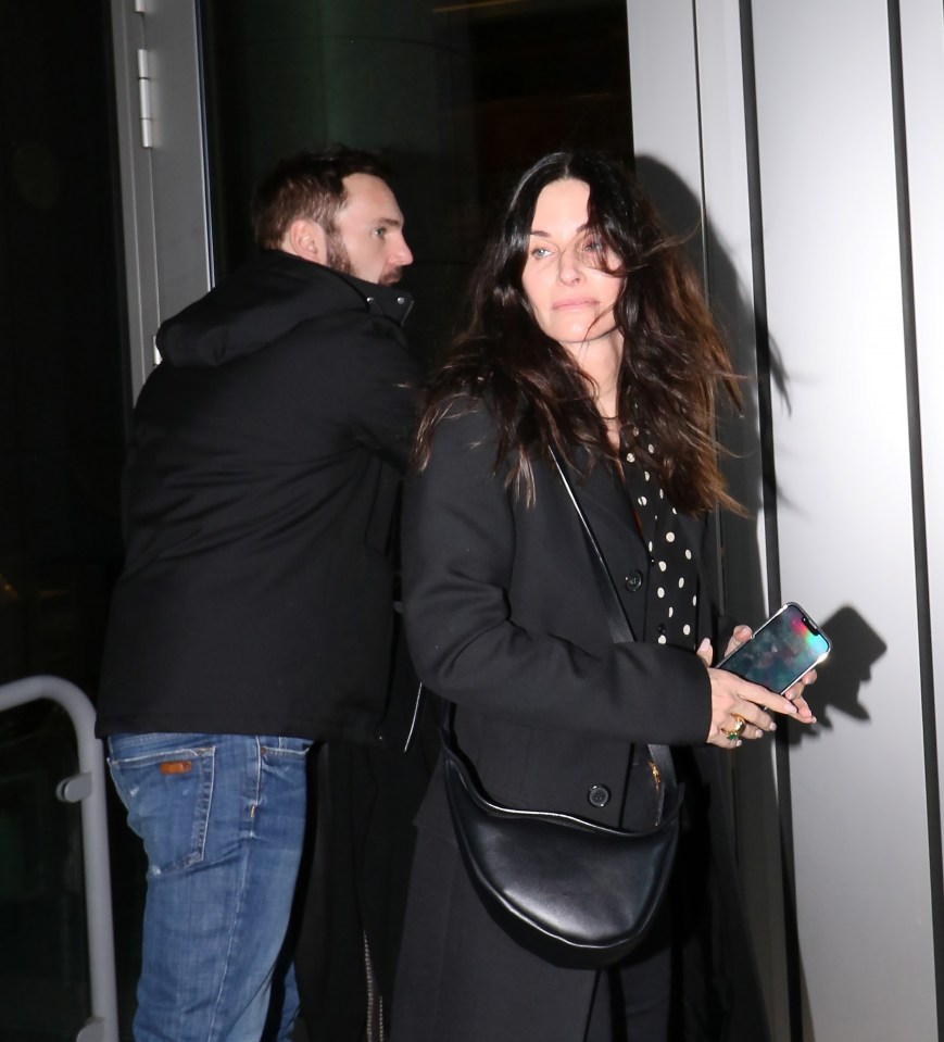 Courteney Cox and Johnny McDaid partied into the early hours