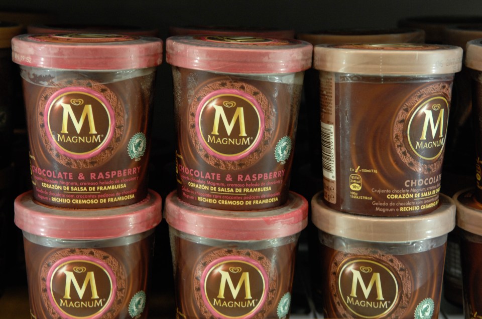 Unilever's Magnum ice cream could also get more expensive