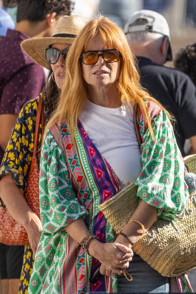 Patsy looked nothing like Bianca as she stepped out in Malibu yesterday