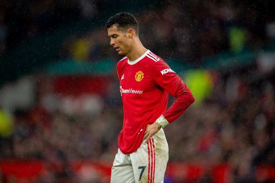 Cristiano Ronaldo has failed to score for six games in a row