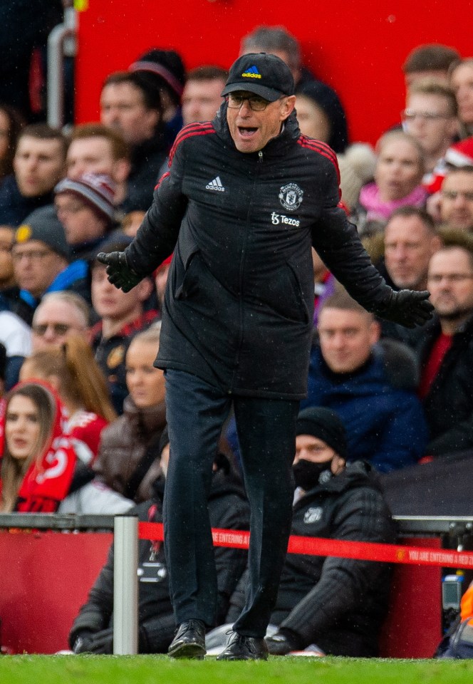 Manchester United interim gaffer Ralf Rangnick has urged his side to toughen up