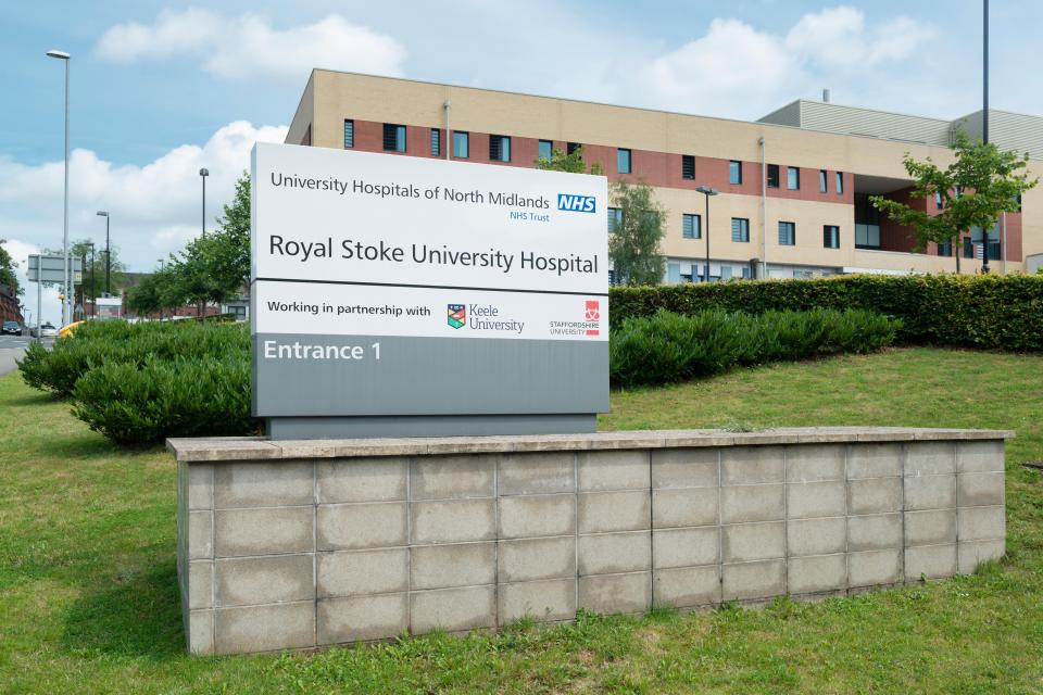 Police are investigating a doctor who worked at Royal Stoke University Hospital