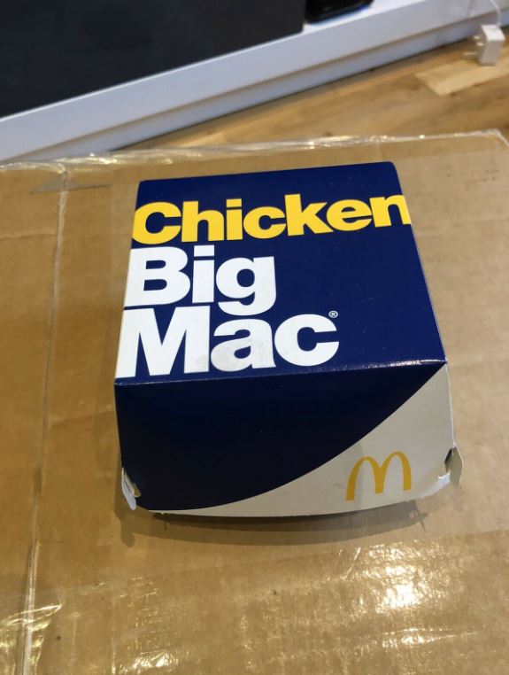 People are selling their Chicken Big Macs on eBay after the burger sold out in McDonalds