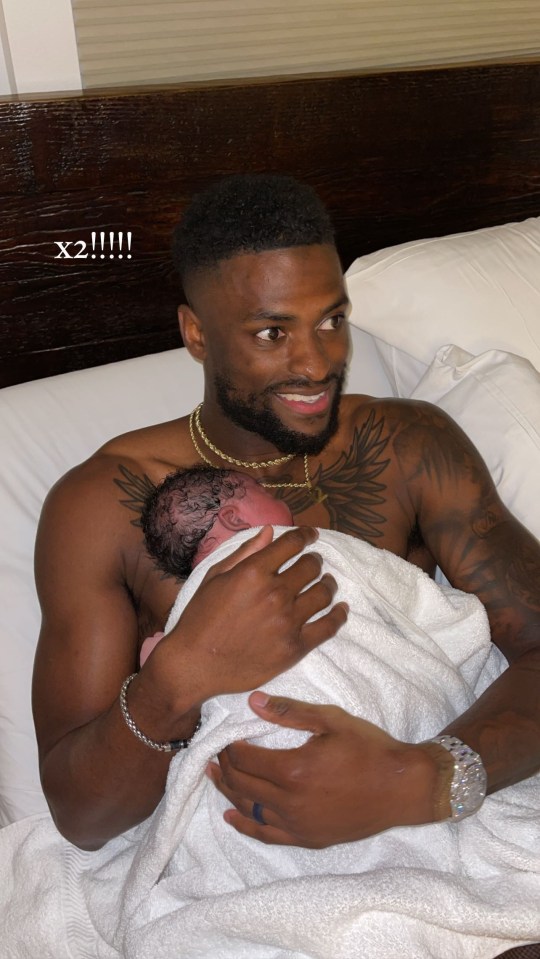 Van Jefferson cut short his celebrations with the LA Rams to rush to hospital after his wife gave birth