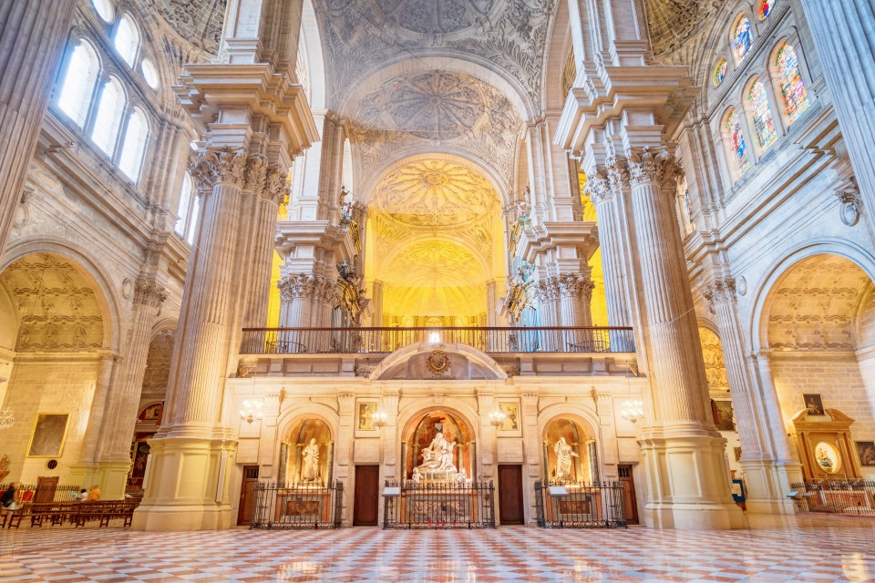 The Cathedral is slightly more intimate and offers stellar stonework as well as a series of strange chapels