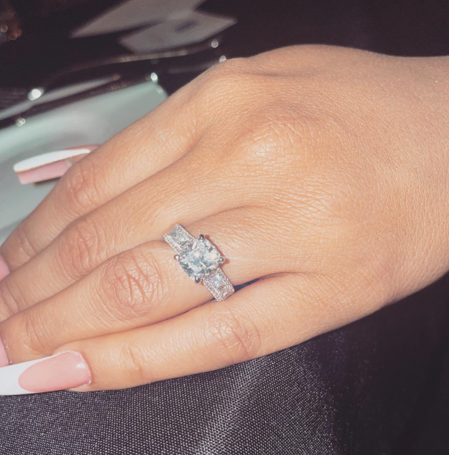 The Palace star posted a photo of the stunning ring on his Instagram page