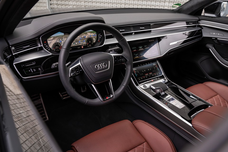 Designed for backseat owners, Audi has dialled up the comfort levels for the new A8