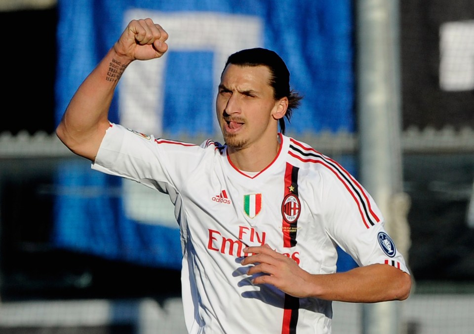 Zlatan Ibrahimovic is still going strong at 40 for AC Milan