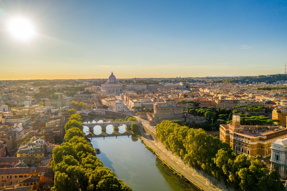 Three-night stays in Rome are available from £166pp, including flight and hotel