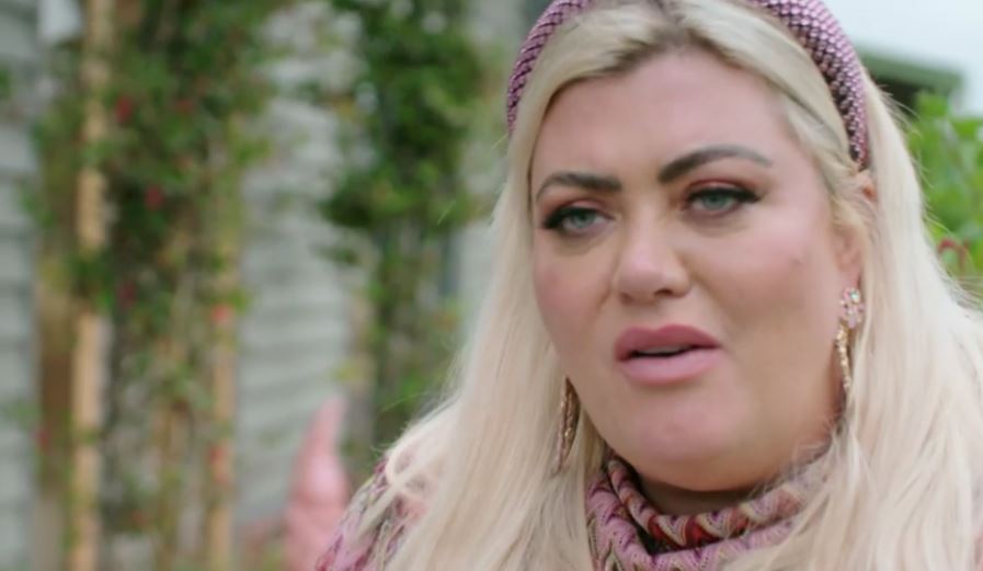 Gemma Collins spoke in her Channel 4 documentary of fiance Rami Hawash's horror when he saw her self harming