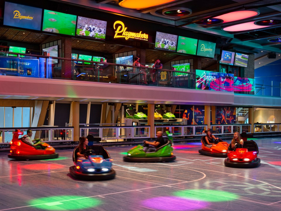 Bumper cars will entertain all the family