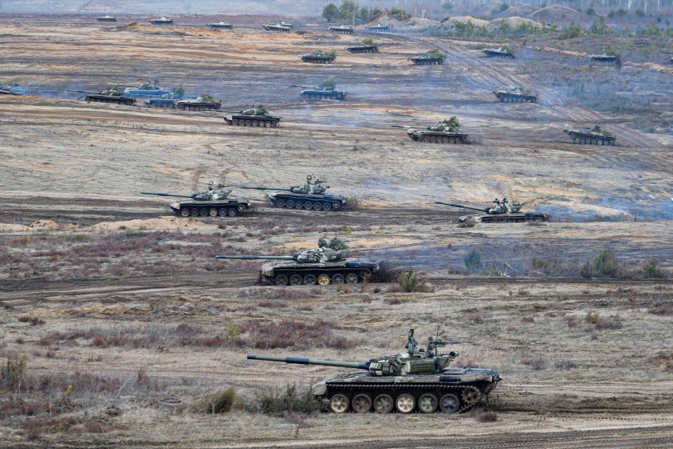 Military drills in Belarus