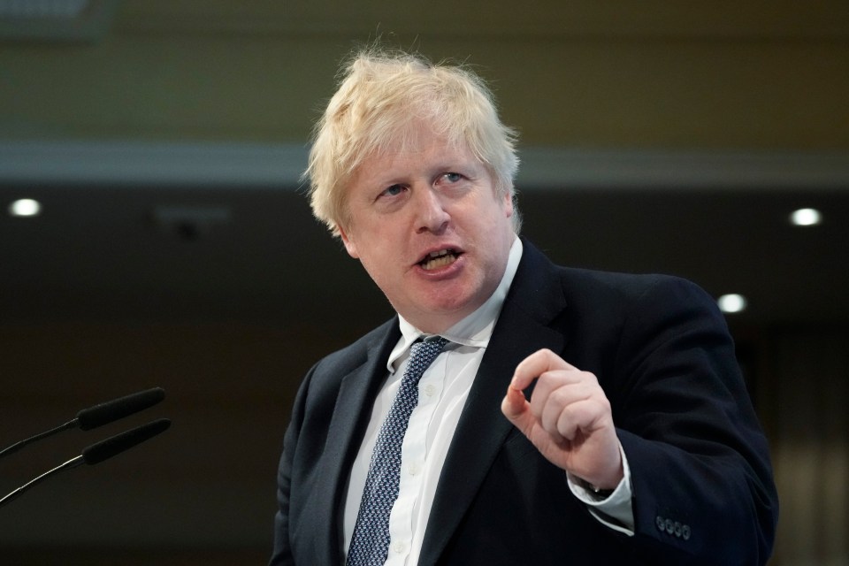 Boris Johnson has warned Vladimir Putin he will face decades of 'bloodshed and misery' if his troops invade Ukraine'